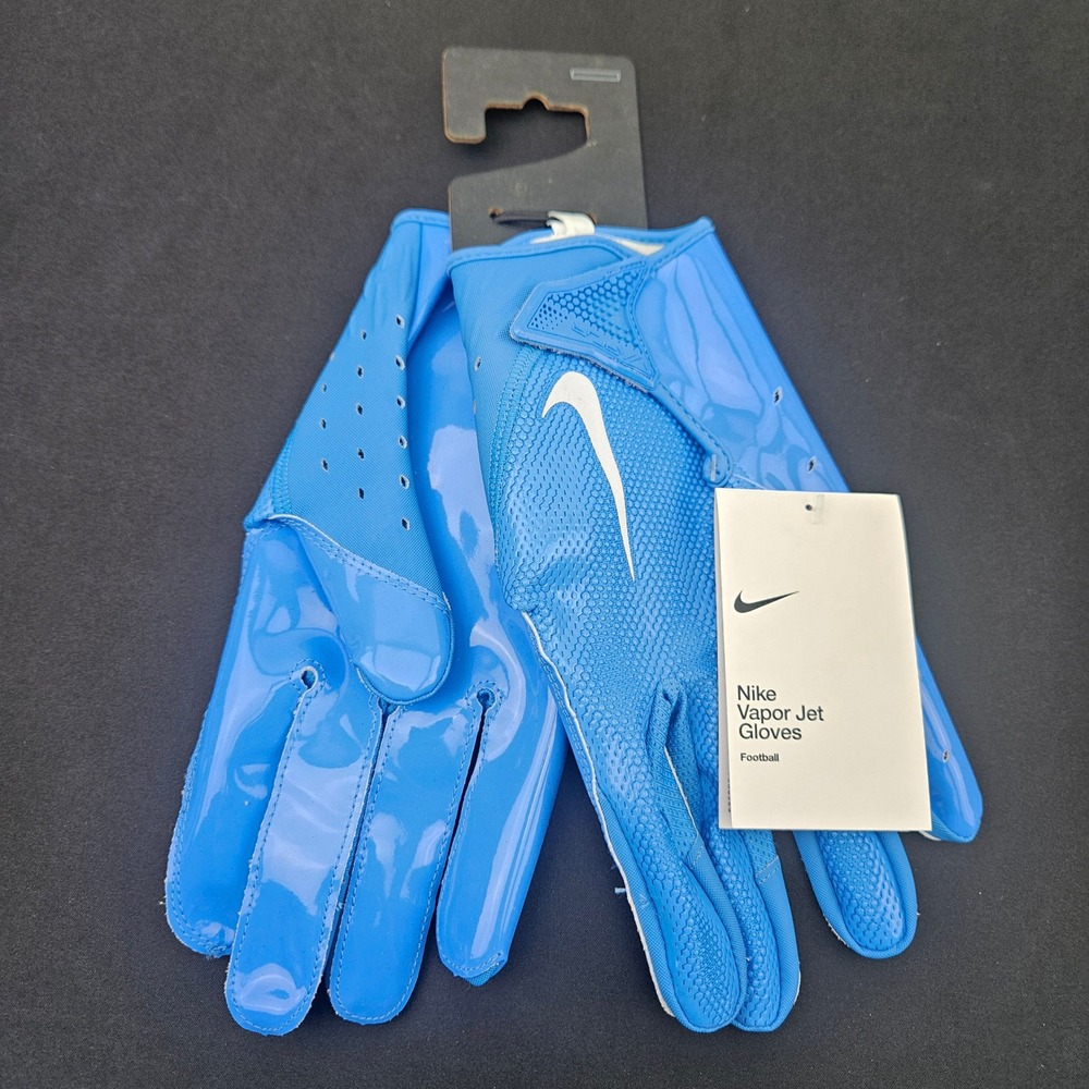 Nike Vapor Jet Football Gloves Mens 4XL University Blue DX4522-420 New